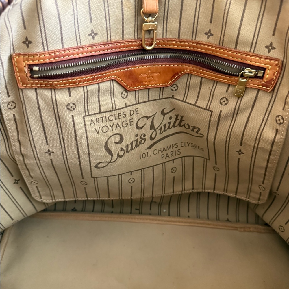 Louis Vuitton Brown Tote with Fringe and Scarf - Picture 9 of 16